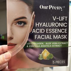 Our Pretty Hyaluronic Face Masks