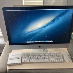 Apple iMac 27 In Intel Core i5, 8GB RAM, 1TB Drive