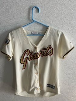 Woman's rare World Series 2014 Giants Jersey