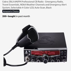 CB emergency radio 