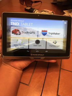 GPS Tablet by Rand McNally - for personal vehicles & Semi's