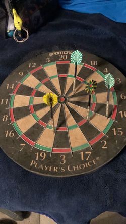 Dart 🎯 board with darts 🎯
