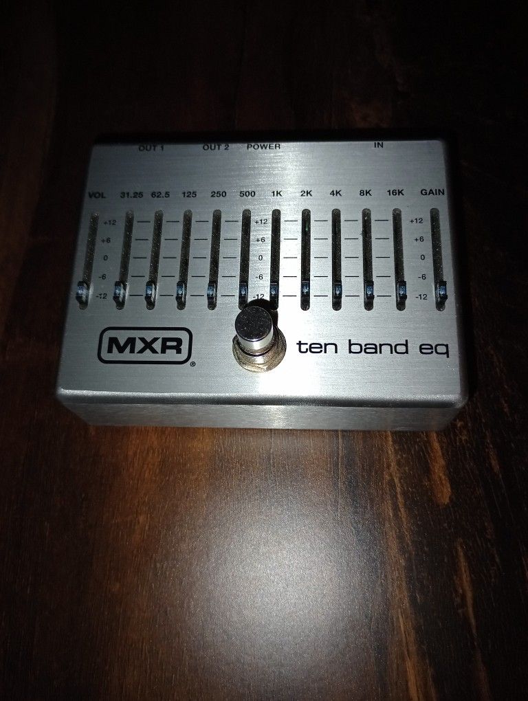 MXR 10 Band EQ. No Cables. No Box. Works Great. In Great Condition. 