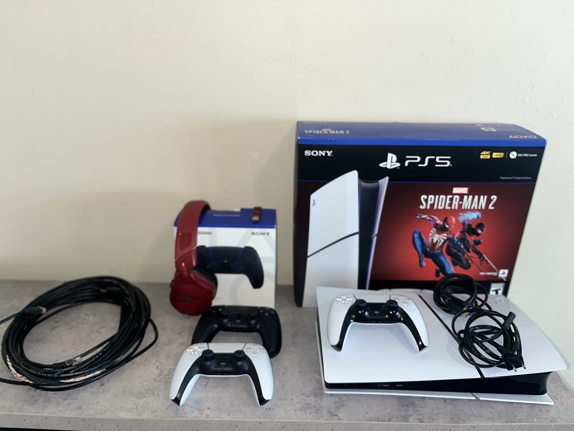 PS5 Slim 1tb Setup