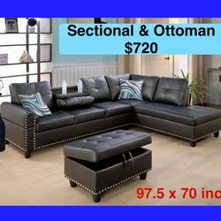 BRAND NEW -Free Delivery. Sectional, Sofa , Couch