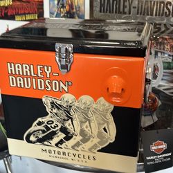 Harley  Retro Metal Cooler Brand New