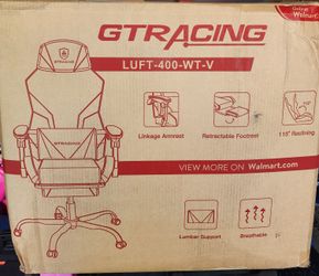 Gaming Chair with footrest - Brand New