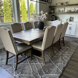 Dining table with chairs