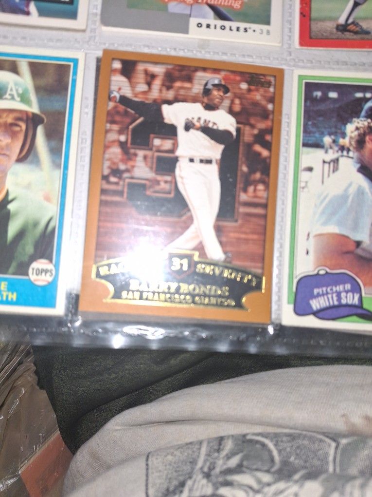 Barry Bonds/Cal Ripken Cards