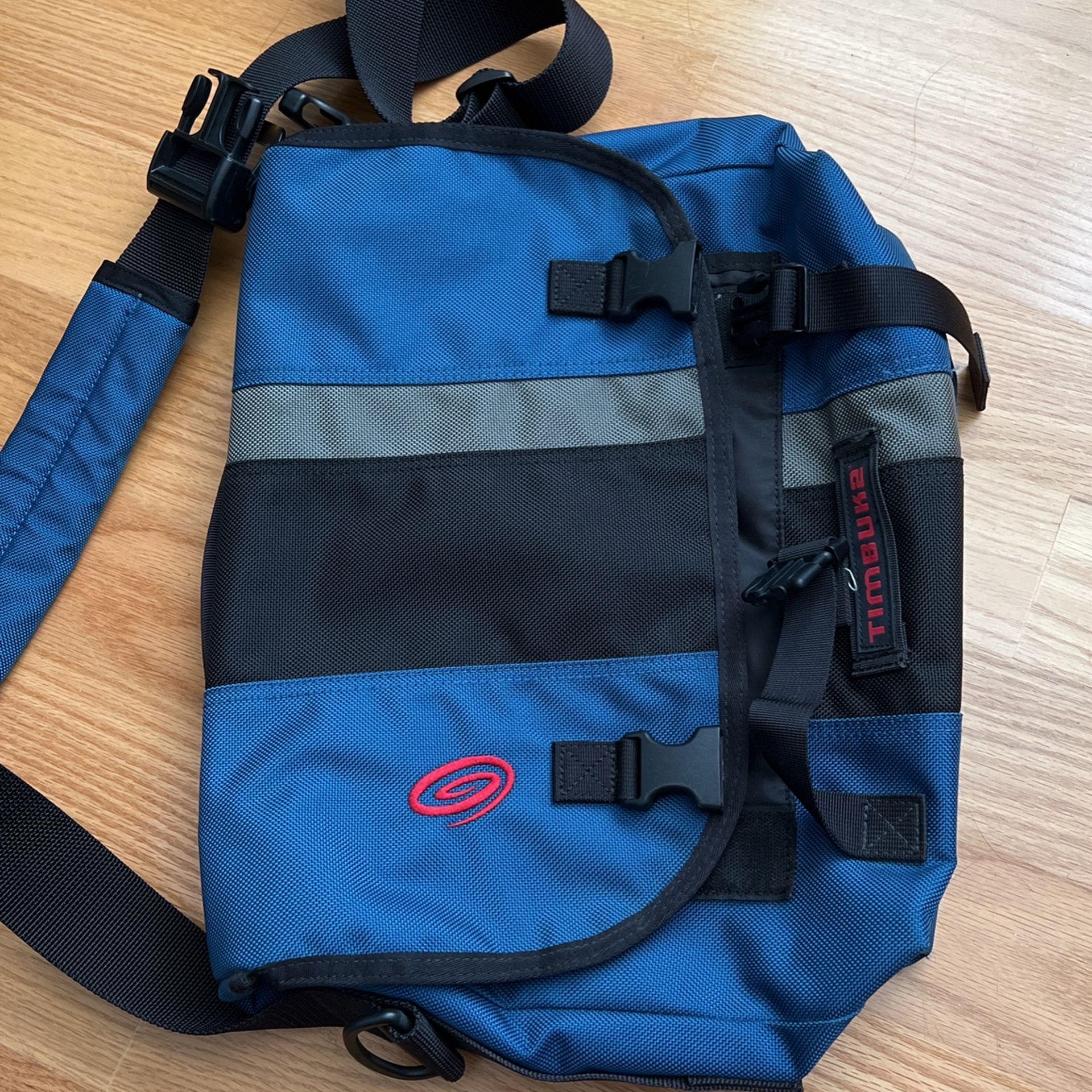 New Timbuk2 Messenger Bag Blue/black/grey