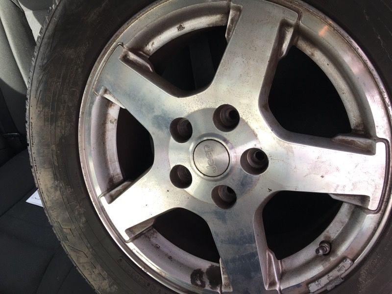 Jeep grand Cherokee rims 3 alloy for rear wheel drive and trailer hitch with ball