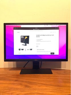 24” Office Gaming Monitor BenQ