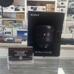 Sony FE 50mm F1.4 GM
