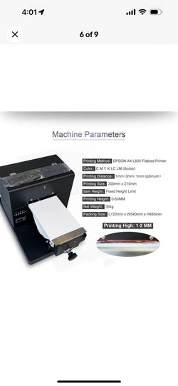 A4 DTG Printer T-Shirt Printing Machine DTG Machine