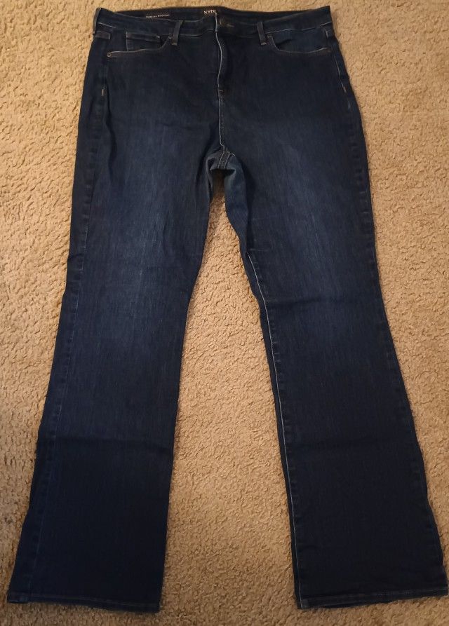 Women's NYDJ Barbara Bootcut jeans Size 16