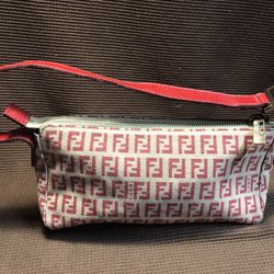 Fendi Baguette cloth handbag 