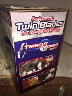 Twin Blade Electric Saw