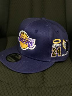 Kobe Bryant memorial hat Lakers