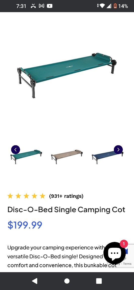 Disc-o-bed Single