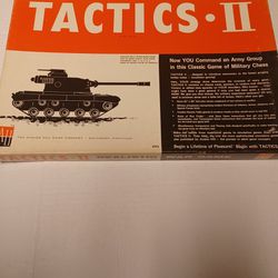 Vintage 1961 Tactics To Army War Board Game Avalon Hill Military