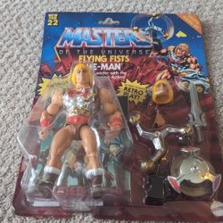 New In Package He-Man Masters Of The Universe Flying Fists Action Figure Make Offer