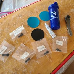 BLACKFIN SPARE FIN CLIPS - HARD TO FIND $5 EACH 