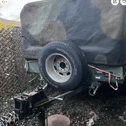 Army Cargo Trailer-TRAILER, CHASSIS, 1-TON, 2-WHEEL M116A3