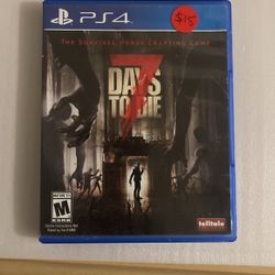 PS4 7 Days To Die 