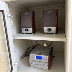 ETEC Digital Super Micro CD System AM/FM Stereo Radio - Retro Model