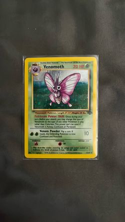 Pokemon Card Holo Venomoth
