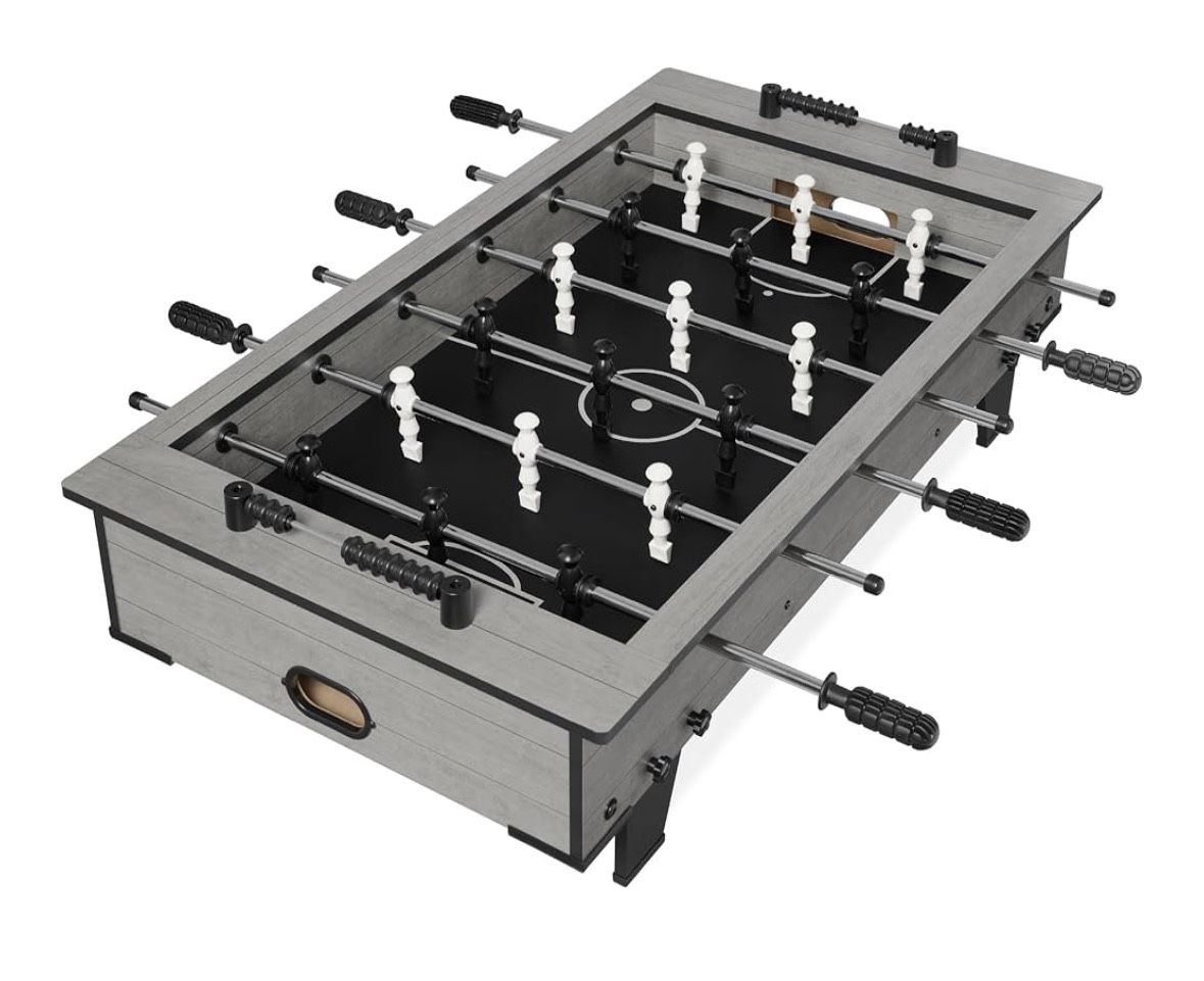 Best Choice Products 40in Tabletop Foosball Table, Compact Mini Arcade Table Hand Soccer for Kids and Adults, Home, Game Room w/ 2 Balls