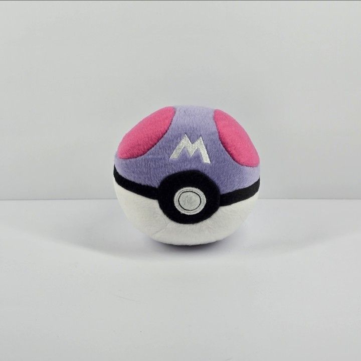 2007 Tomy Nintendo Pokémon Master Ball Plush 5" Stuffed Animal Purple Pokemon