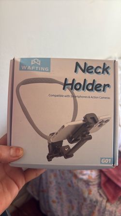 Neck phone holder