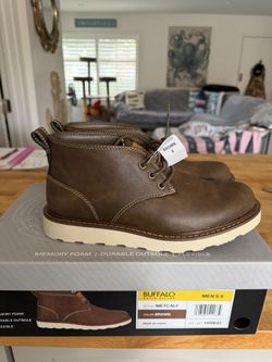 Buffalo Men’s Metcalf Brown Boot Size 8