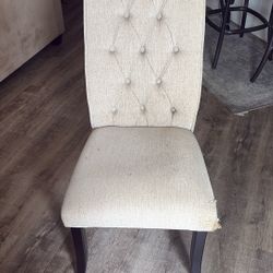 Upholstered Dining Chairs: Set Of Four