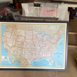 United States Framed Map