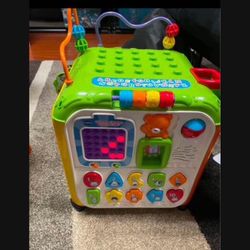 Five sided activity cube