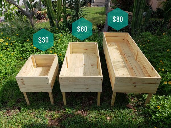raised garden bed, raised planting box, raised beds