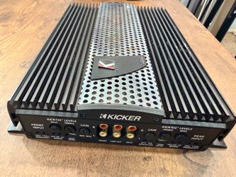 Kicker impulse 4 channel amplifier