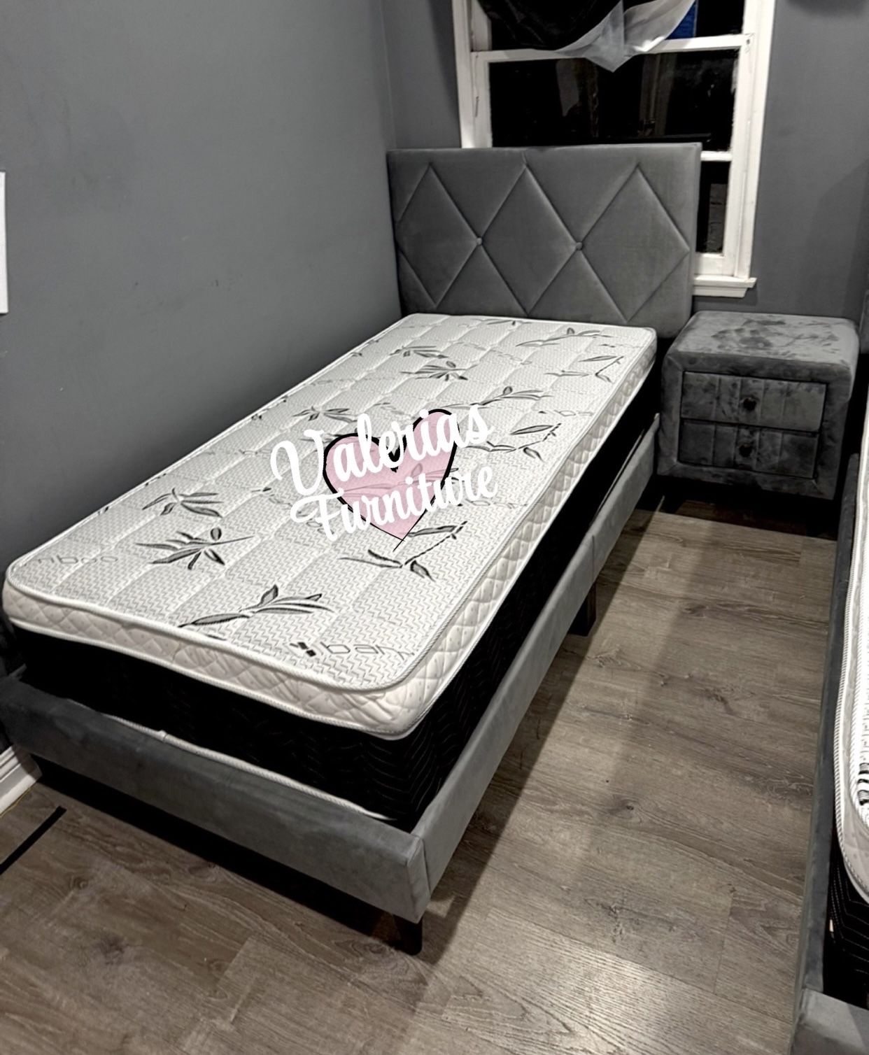 New Twin Bed With Mattress