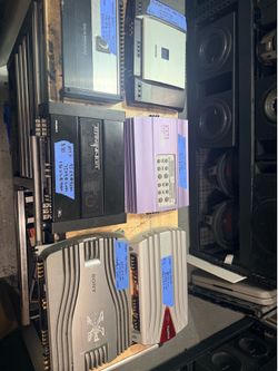 4 channel car amps  from $75 and up