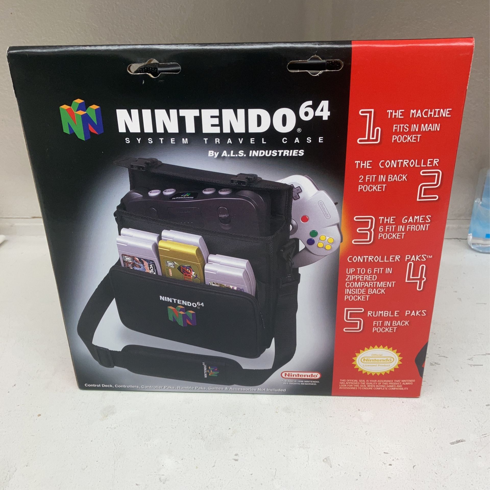 N64 sales travel bag