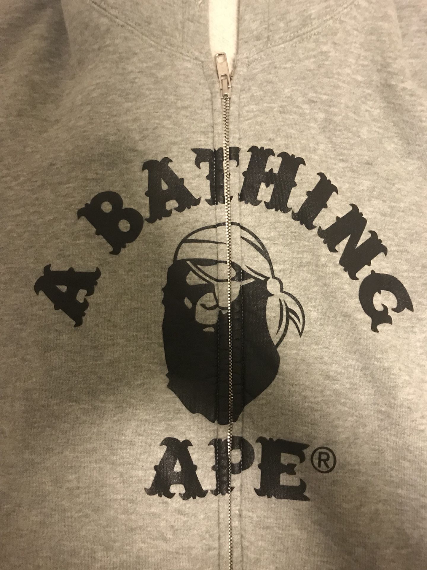 Supreme bathing ape hoodie size large 9/10 condition