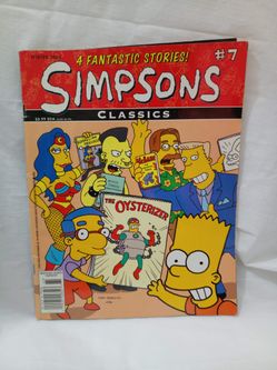 WINTER 2006 COLLECTIBLE THE SIMPSON'S COMIC NUMBER 7