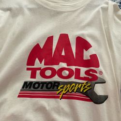 Mac Tools Motor Sports T Shirt  Xl