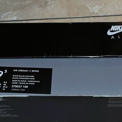 Air Jordan 11 Retro Concord 2018 Sz 9.5 Used