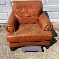 FREE Leather Sofa Arm Chair!
