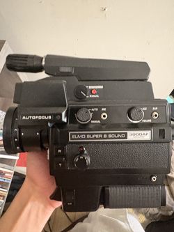 Elmo super 8 sound film camera