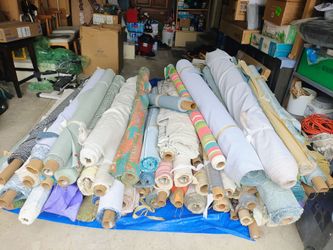 Assorted Fabric Rolls
