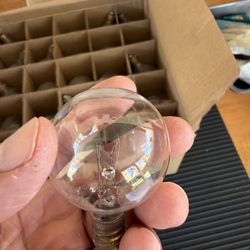 (55) 5-watt Incandescent Lightbulbs   E12 Base